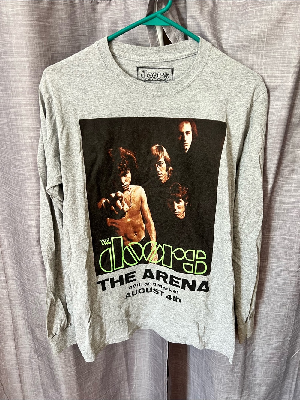 The Doors Long-Sleeve Graphic Tee - Heather Gray